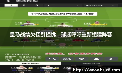 皇马战绩欠佳引担忧，球迷呼吁重新组建阵容