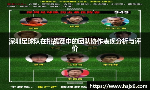 深圳足球队在挑战赛中的团队协作表现分析与评价
